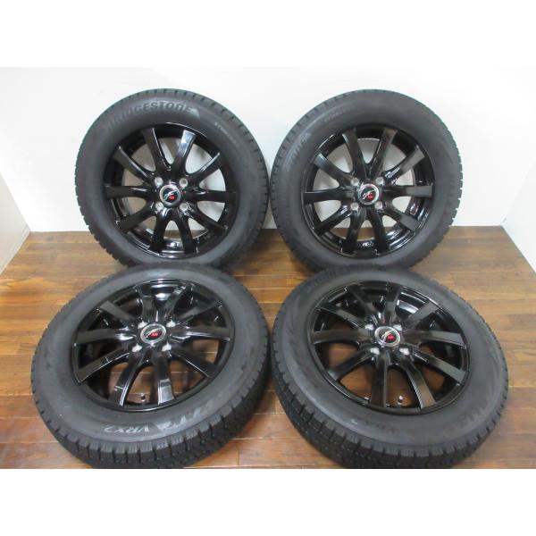 送料無料・税込み】weds Fang DUEL 14in4.5J+45 4穴PCD100 BS BLIZZAK