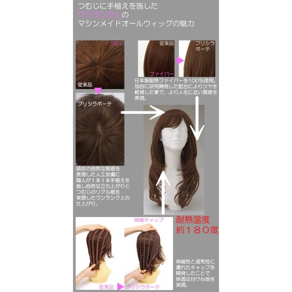 ウィッグ ショートミセス 医療用 自然 かつら 女性 レディース 40代 50