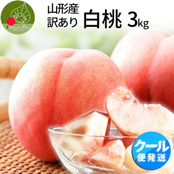 ■納品書および領収書はネット上発行できるようになりました。　注文後当店より届くメールに発行URLを記載しておりますので、ご確認ください。●商品名　：　山形県産黄桃 3kg 約8~15玉前後●生産地　：　山形県天童市、東根市●内容量　：　約3...