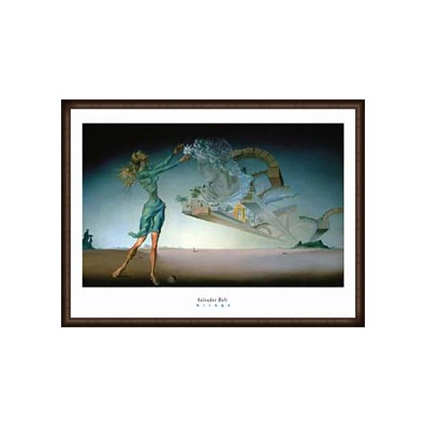 ポスター アート MIRAGE（サルバドール ダリ） 額装品 ウッドハイ