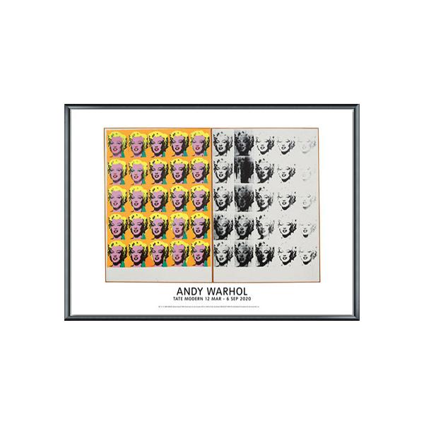 Marilyn Diptych 1962 exhibition（アンディ ウォーホル） 額装品