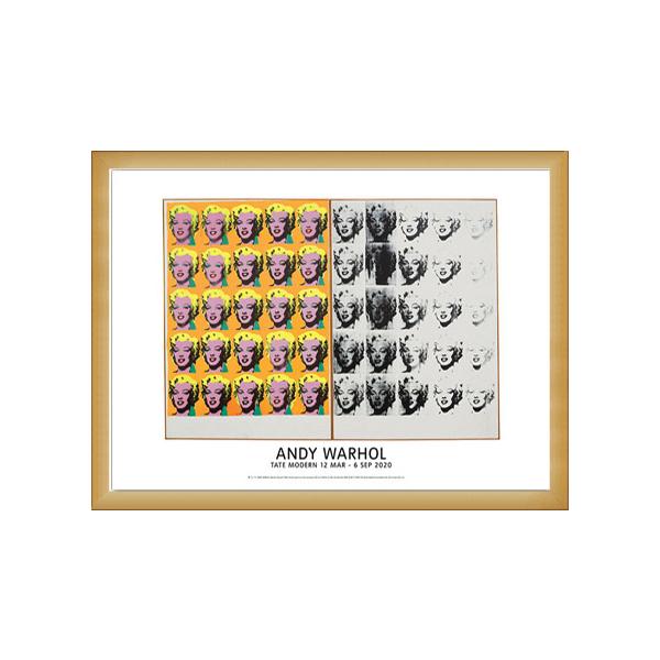 Marilyn Diptych 1962 exhibition（アンディ ウォーホル） 額装品