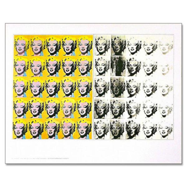 希少品　アンディーウォーホル　モンロー　ポスター　額縁付き Amazon.co.jp: アートショップ フォームス アンディ ウォーホル