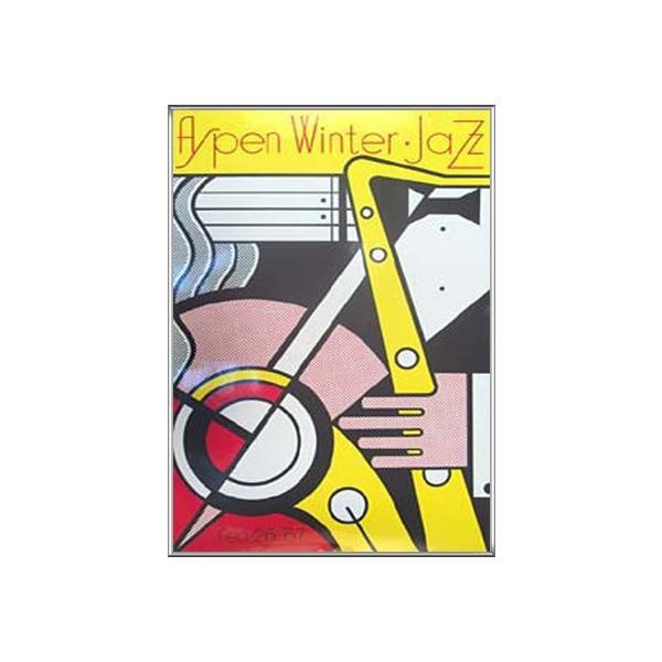 ポスター アート Aspen Jazz 限定2000枚 （ロイ リキテンスタイン