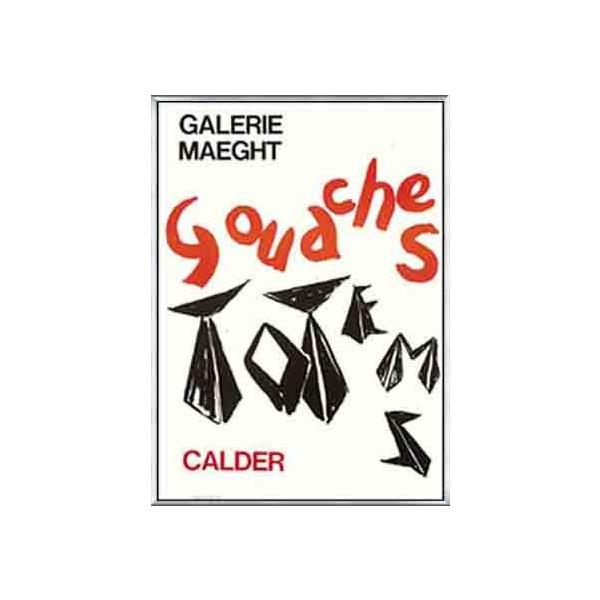 |X^[ A[g GOUACHES ET TOTEMS 1966iANT_[ J_[j zi A~x[VbNt[