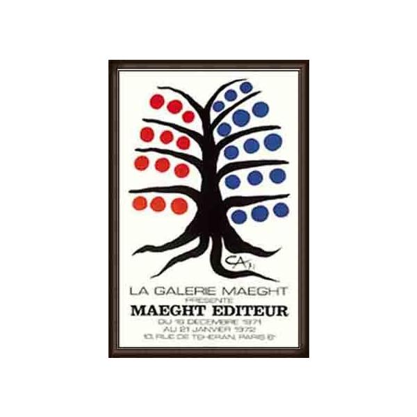 ポスター アート MAEGHT EDITEUR 1971（アレクサンダー カルダー 