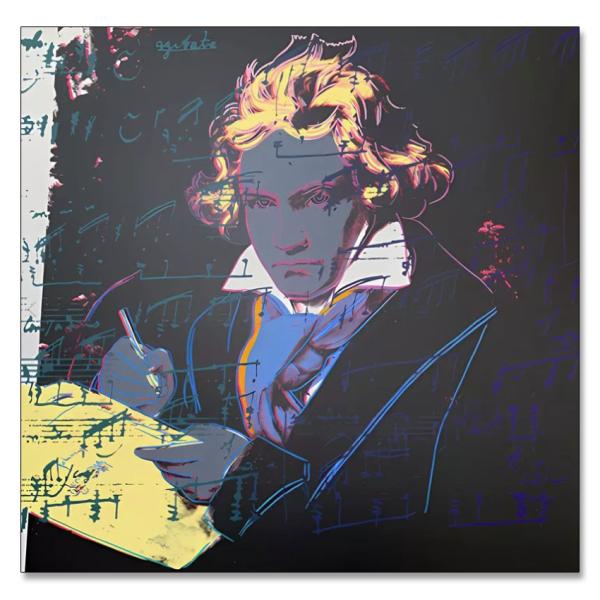 ポスター アンディ ウォーホル Sunday B Morning Beethoven II 限定
