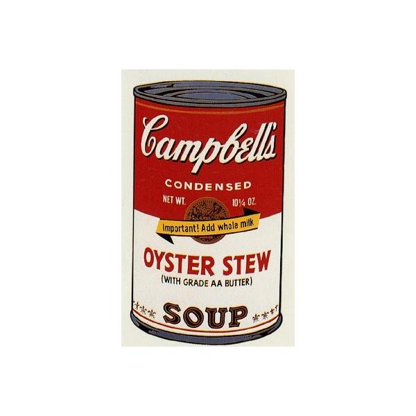 ポスター アート Sunday B Morning キャンベル缶 II Oyster Stew 限定 