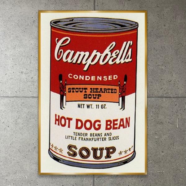 Sunday B キャンベル缶Ⅱ Hot Dog Bean（ウォーホル）ポスター Sunday B キャンベル缶Ⅱ Hot Dog Bean（ウォーホル）ポスター - メルカリ