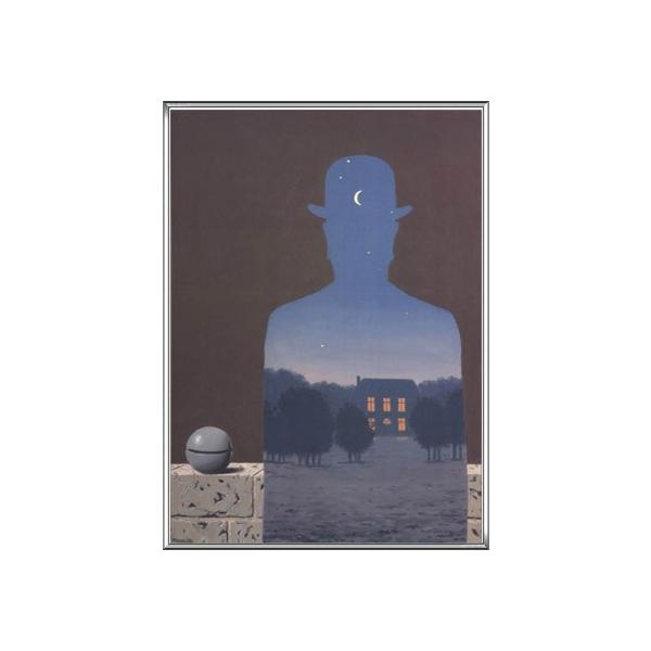 ポスター アート L Heureux Donateur（ルネ マグリット） 額装品