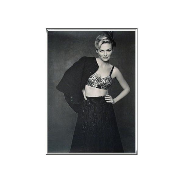 額装品/シャネル キルスティン ダンスト/ラガーフェルド/ポスター