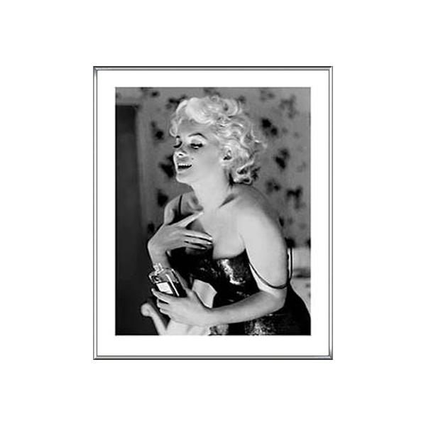 ポスター アート Marilyn Monroe シャネル5番（エド フィンガーシュ 