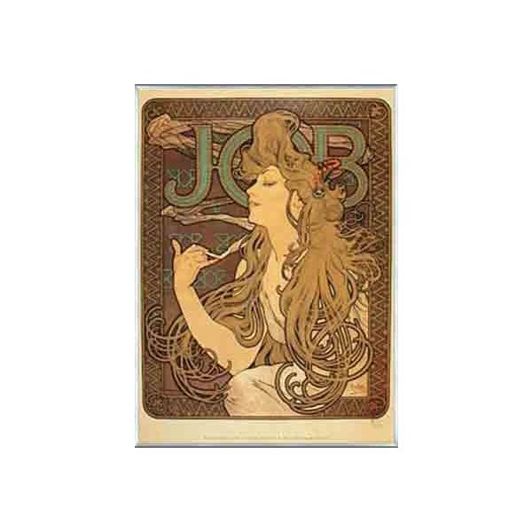 額装済/Job/アルフォンス ミュシャ アルフォンス・ミュシャ ≪ジョブ≫ 1896年｜絵画・リトグラフ版画