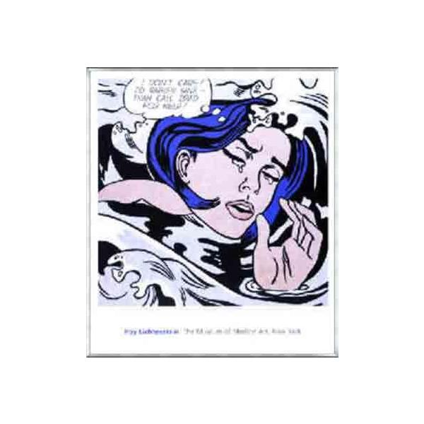 ビョンヴィンブラッド　大型シルバー額ビンテージブルーシルエット少女横顔の額装！ ビョンヴィンブラッド 大型シルバー額ビンテージブルーシルエット少女