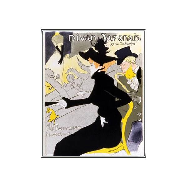 ポスター アート Divan Japonais 限定2000枚（アンリ ド トゥールーズ