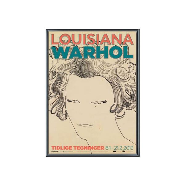 Female Head 1957（アンディ ウォーホル） 額装品 アルミ製ベーシック 