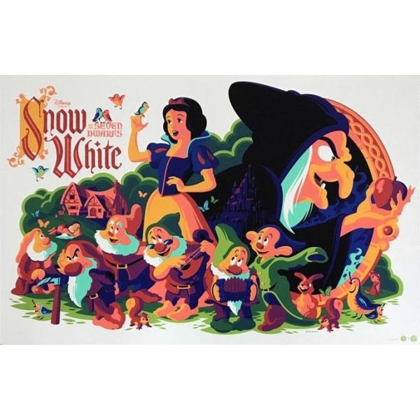 Mondo Snow White 白雪姫 80th Anniversary 限定230枚 手書きナンバリング サイン入り ポスター Mon1902 Azポスター 通販 Yahoo ショッピング
