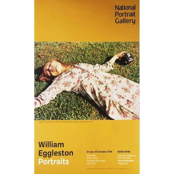 ポスター ウィリアム・エグルストン Portraits exhibition untitled