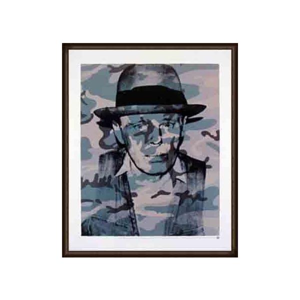 ポスター アート Joseph Beuys in Memoriam 1986（アンディ ウォーホル） 額装品 ウッドハイグレードフレーム