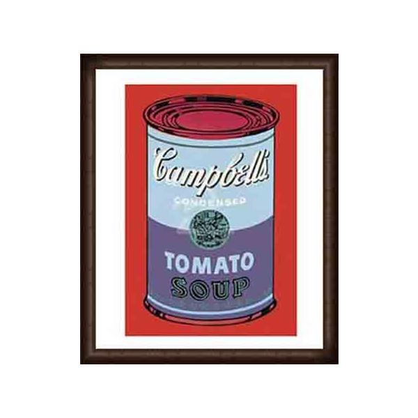キャンベルスープ缶 (blue & purple) 1965（アンディ ウォーホル