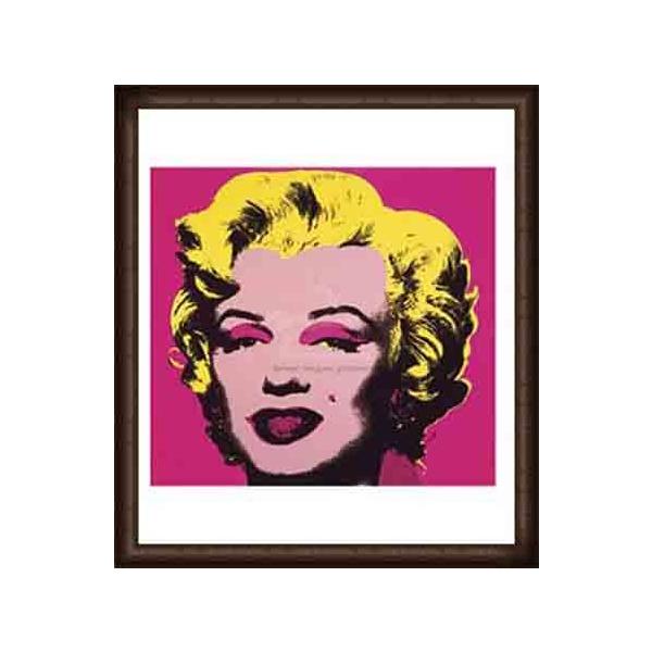 マリリンモンロー 1967 (hot pink)（アンディ ウォーホル） 額装品 