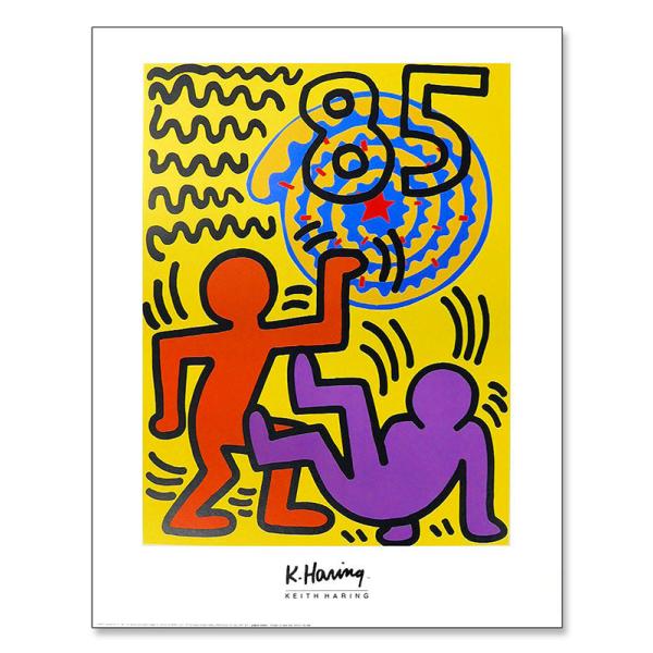 ポスター キース ヘリング Untitled September 26 1984年 : azポスター