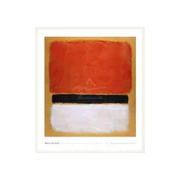 Untitled (Red Black White on Yellow) 1955i}[N XRj zi Ebhx[VbNt[