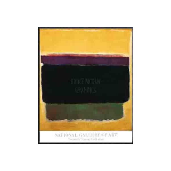 ポスター アート Untitled 1950（マーク ロスコ） 額装品 アルミ製ハイ