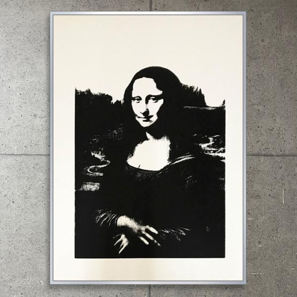 額装済/Sunday B Morning モナリザ Black on Vellum 限定2500枚