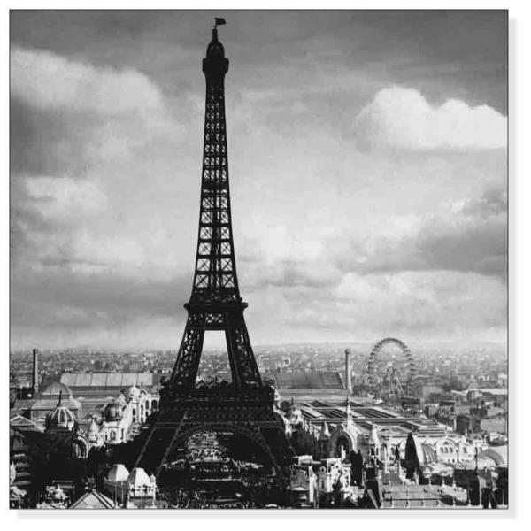 |X^[ A[g The Eiffel Tower Paris France 1897