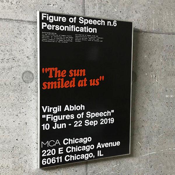 額装済/Figures of Speech n.6/ヴァージル アブロー