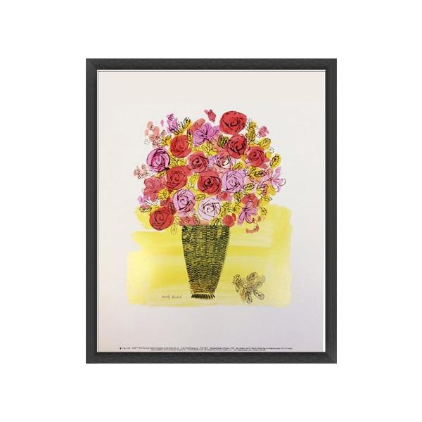 Stamped) Basket of Flowers 1958（アンディ ウォーホル） 額装品 