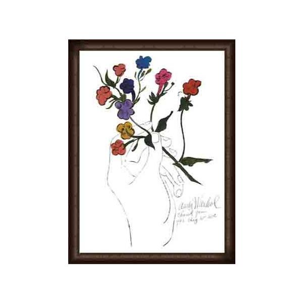 A Gold Book 1957（アンディ―ウォーホル） 額装品 ウッドハイグレード