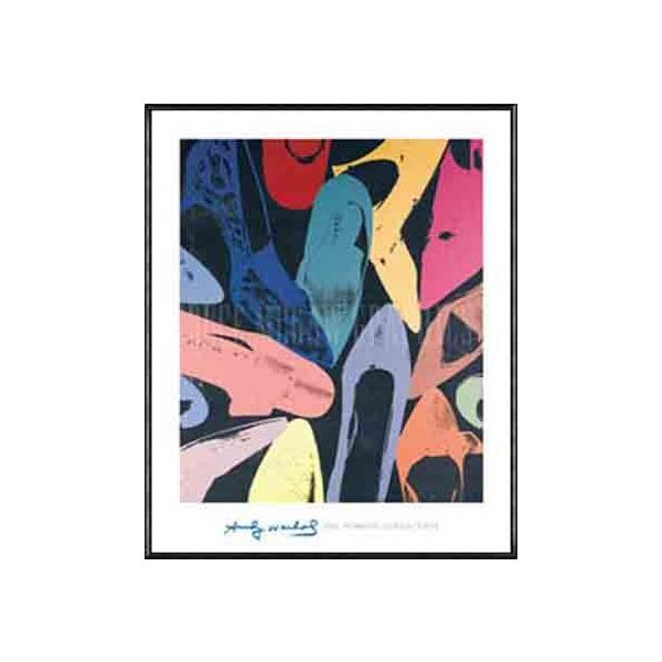 アンディ ウォーホル Warhol  かがやく靴の群れ アートポスター アンディ ウォーホル Warhol かがやく靴の群れ アートポスター