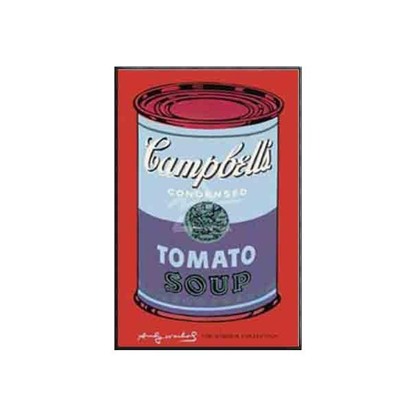 ポスター アート キャンベルスープ缶 1965 （ブルー & パープル