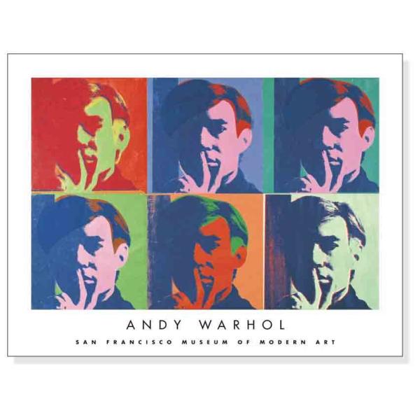 ポスター アート A Set of Six Self Portraits 1967