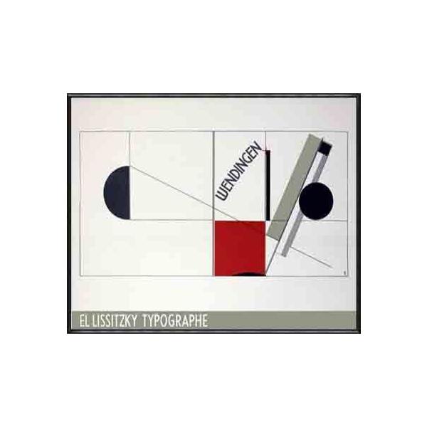 額装済/Magazine Cover Design（エル リシツキー） ポスター アート Magazine Cover Design Twists（エル