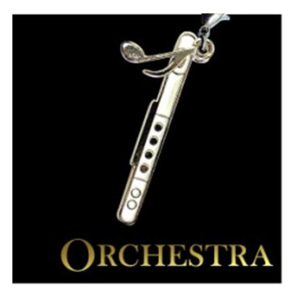 ポーチやバッグなどに取り付けて、いつでも楽器と一緒に。音符のチャームもかわいい、大人気のストラップです。全長：約90mmパーツのみ：約20mm