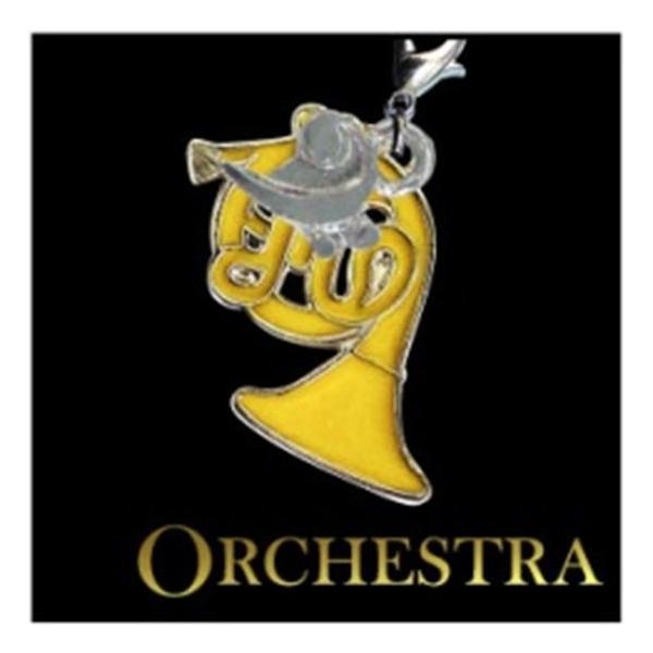 ポーチやバッグなどに取り付けて、いつでも楽器と一緒に。音符のチャームもかわいい、大人気のストラップです。全長：約90mmパーツのみ：約20mm