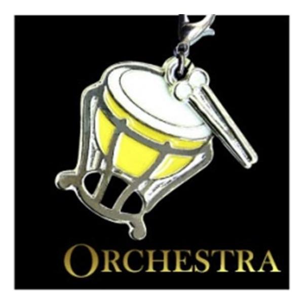 ポーチやバッグなどに取り付けて、いつでも楽器と一緒に。マレットのチャームもかわいい、大人気のストラップです。全長：約90mmパーツのみ：約20mm