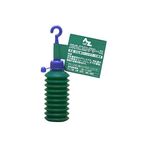 刈払機のヘッドギアーの潤滑刈払機専用のグリースです。刈払機の刃の回転をスムーズにし、ギアの摩耗、機械の故障を防ぎます。使用温度範囲:-25℃から+120℃ちょう度:2号