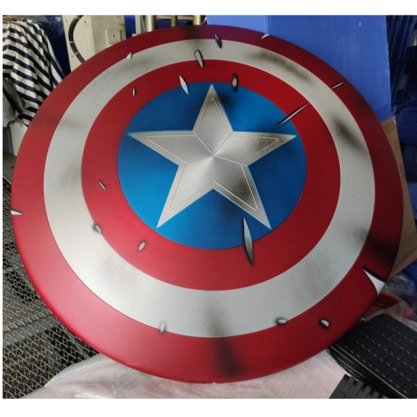 10周年キャプテン・アメリカの盾1/1シールド 2.0版 全金属