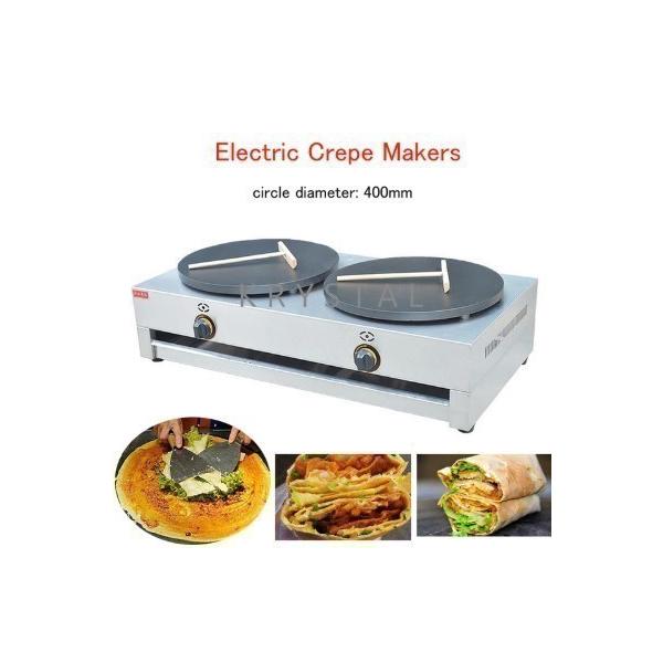 クレープ焼き　LPガス用 楽天市場】ガス式 クレープ焼き器 KP-10（1連式） LPガス（プロパン