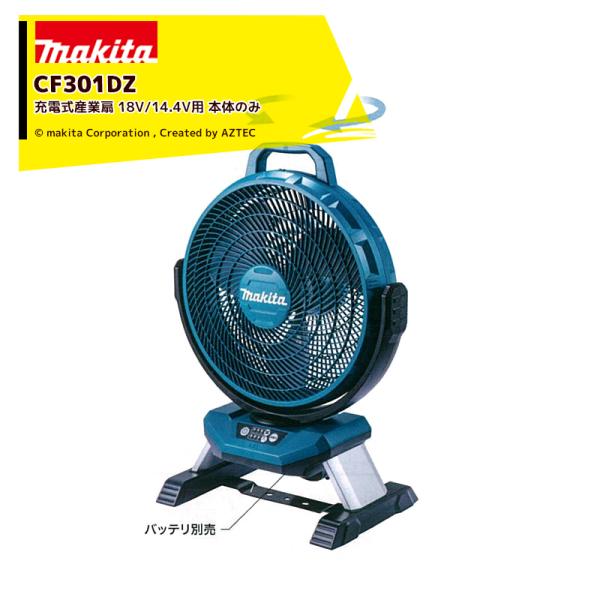 マキタ マキタ｜＜2台セット品＞充電式産業扇 充電式ファン