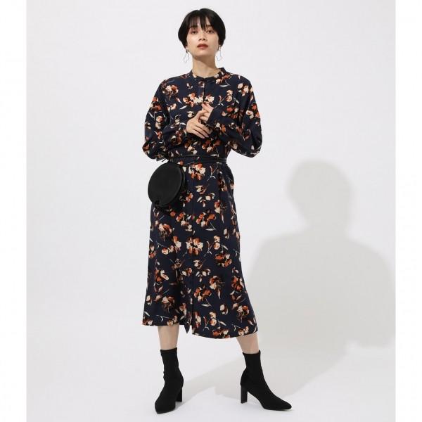 Velvet Flower Long Onepiece ベルベットフラワーロングワンピース Mook51掲載 905 レディース ワンピース ワンピース Markdown 250cam33 153h Azul By Moussy 通販 Yahoo ショッピング
