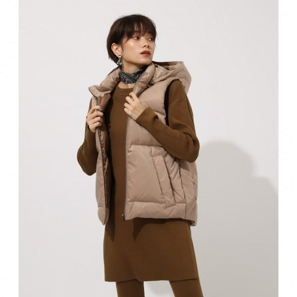 AZUL BY MOUSSY STYLE UP DOWN VEST/スタイルアップダウンベスト