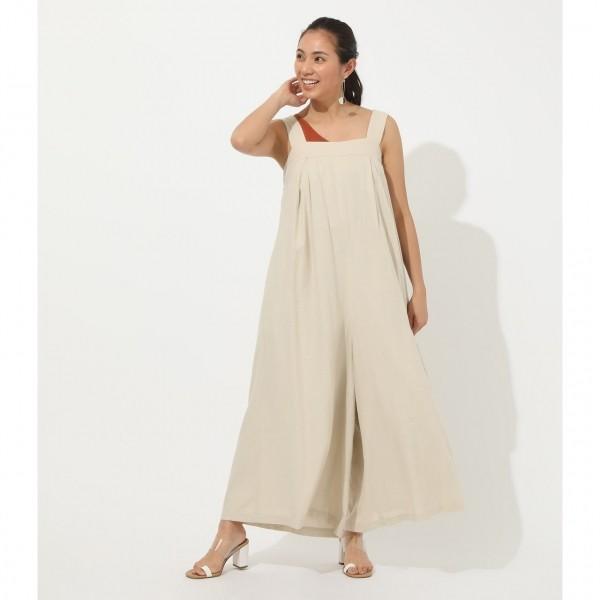 ワイドタックロンパース レディース ワンピース ワンピース Markdown 250csm33 187d Azul By Moussy 通販 Yahoo ショッピング