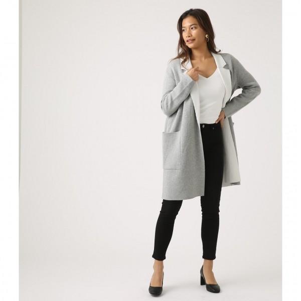 3月15日まで期間限定価格 Cocoon Knit Coat レディース アウター コート Markdown 250csz70 284b Azul By Moussy 通販 Yahoo ショッピング