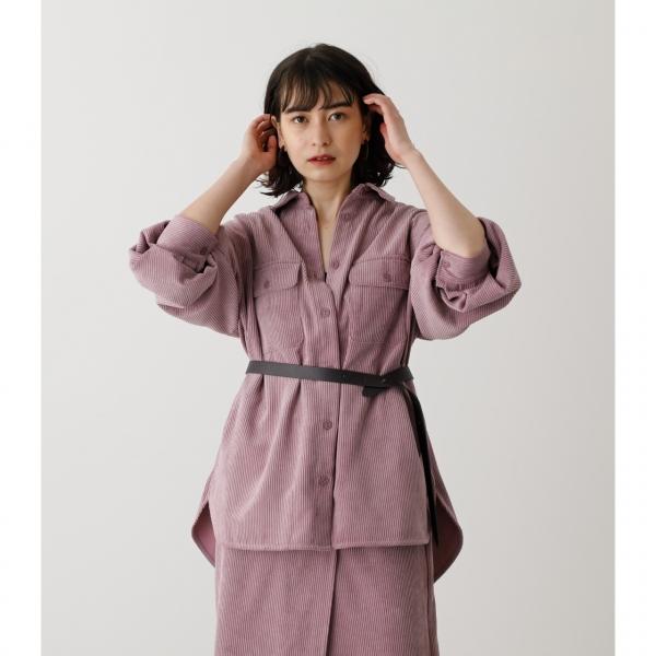 Soft Corduroy Shirt ソフトコーデュロイシャツ レディース トップス シャツ ブラウス 長袖 Markdown 250das30 052h Azul By Moussy 通販 Yahoo ショッピング