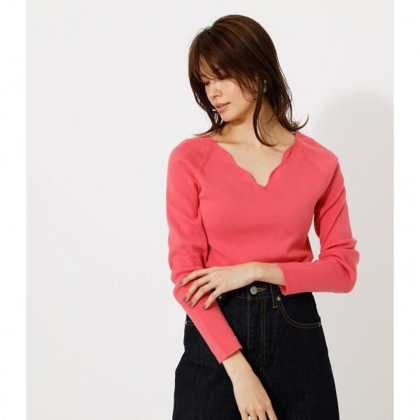 SCALLOP KNIT TOPS/スカルプニットトップス /レディース/トップス ... SCALLOP KNIT TOPS/スカルプニットトップス /レディース/トップス ...